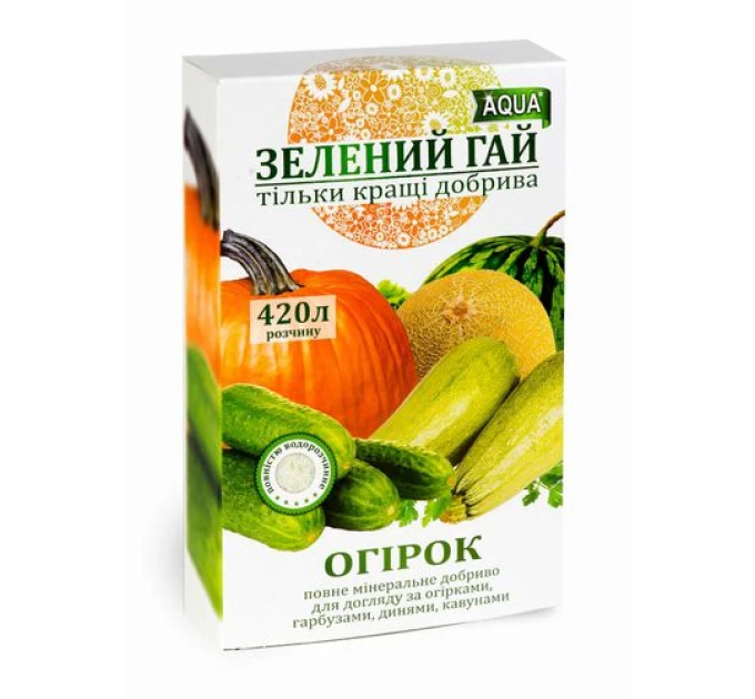 Зелений Гай AQUA для огірків 300 г