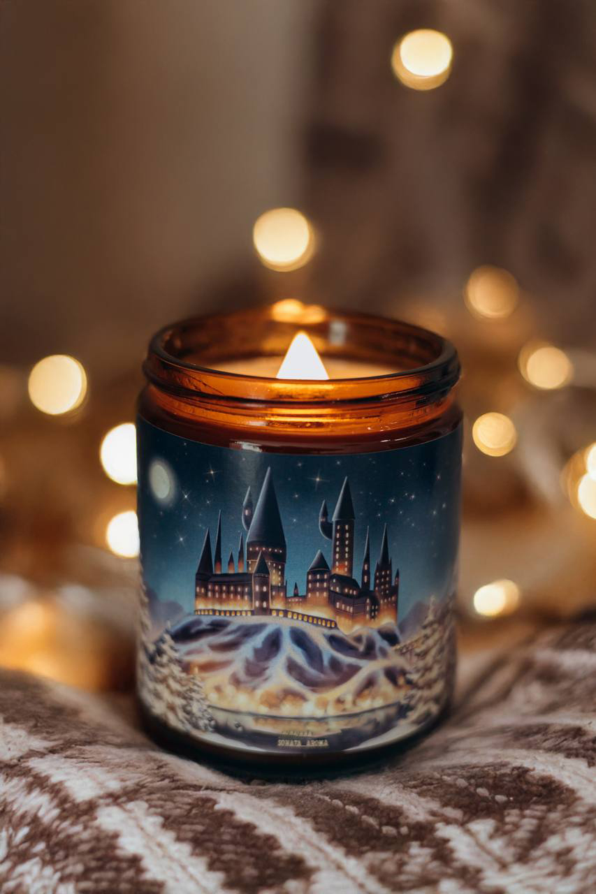 Свічка "Зима в замку"