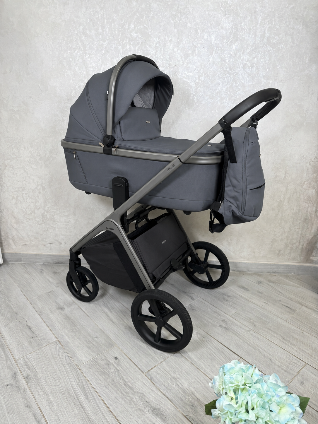 Коляска 2 в 1 Carrello Vector CRL-6553 2в1 Plum Grey