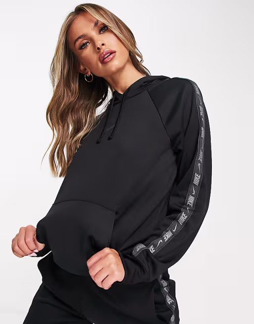 Кофта жіночі Nike Pull Over With Logo Tape Sleeves