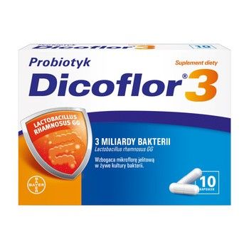 Dicoflor 3 збагачує мікрофлору кишечника - 30 капс