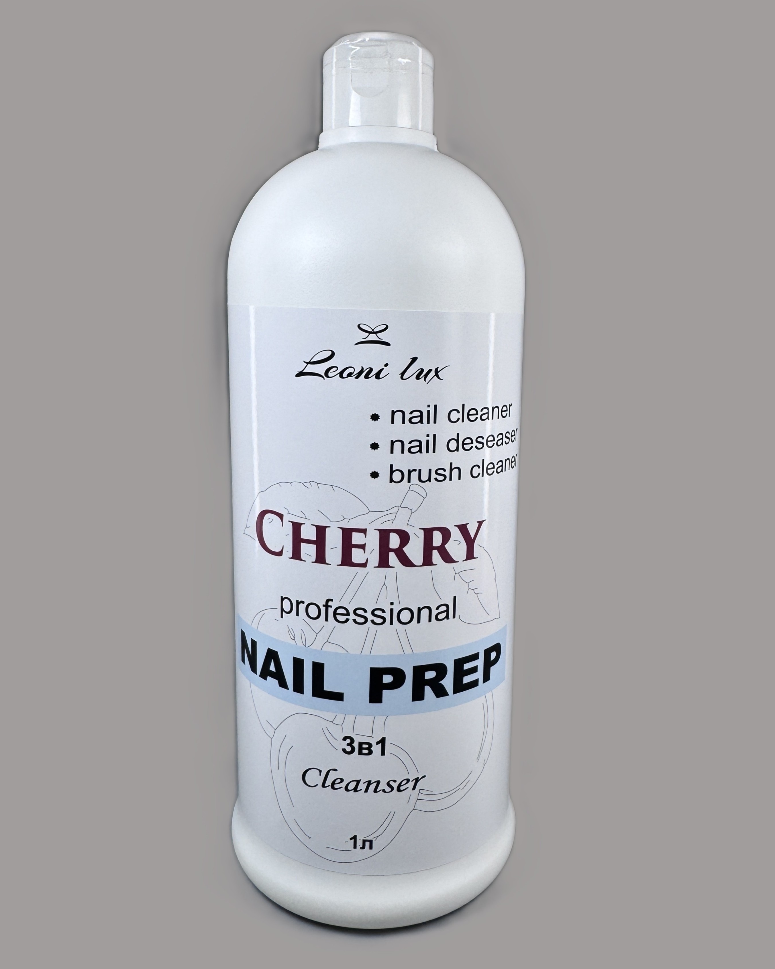 NAIL PREP 3B1 Leoni Lux ВИШНЯ
