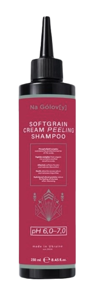 Кремовий пілінг-шампунь Softgrain