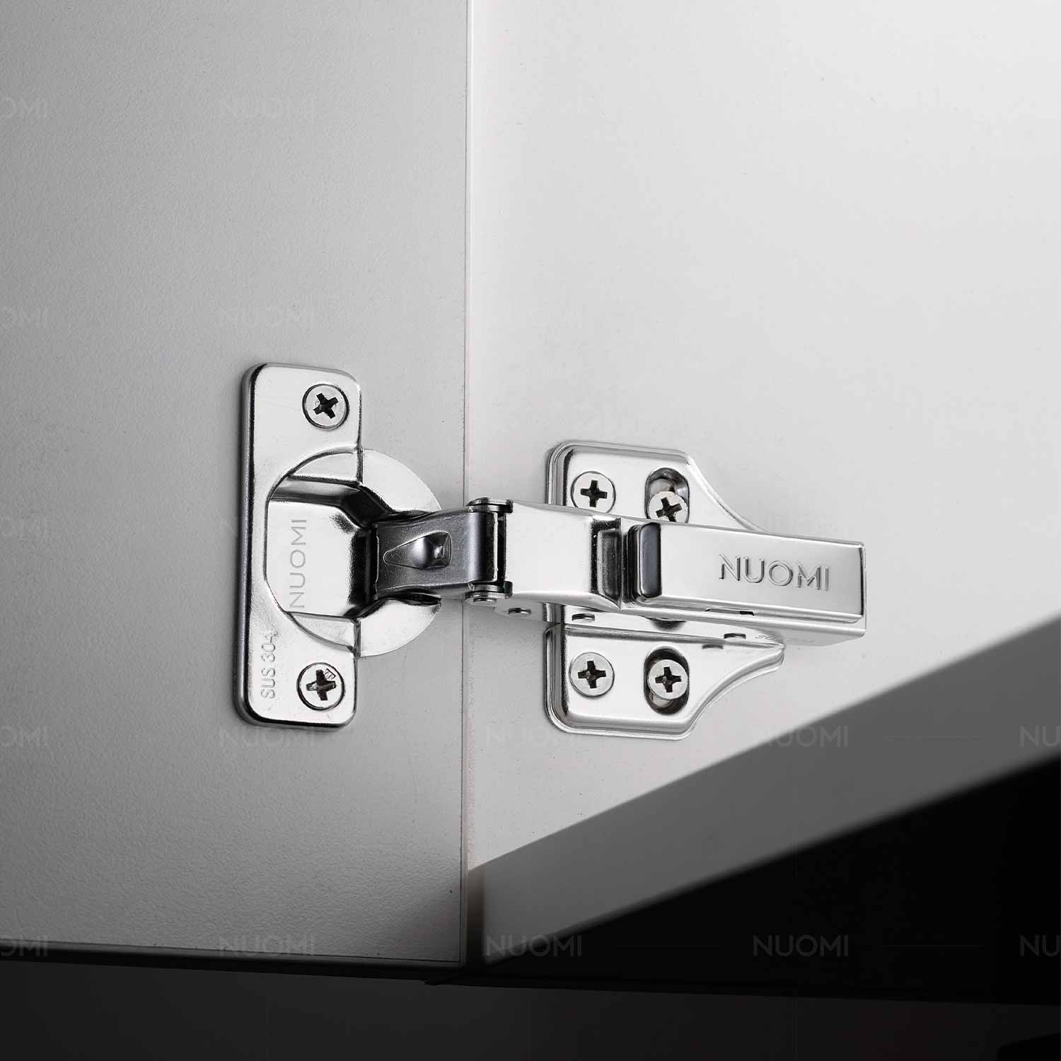 Sagacity Series SUS304 Hinge Fixed Mounted One Section Force (x5)
