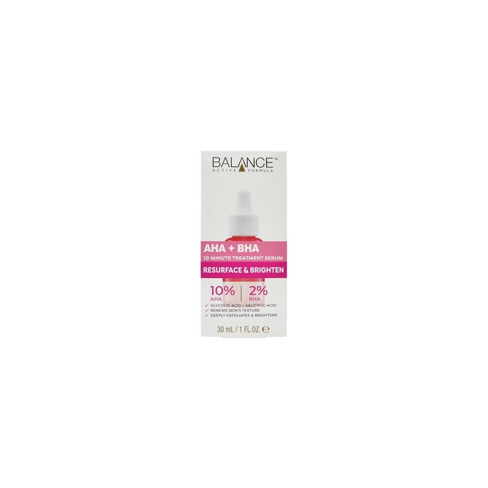 BALANCE -  AHA  - 10% + BHA 2% Retexturising Serum.